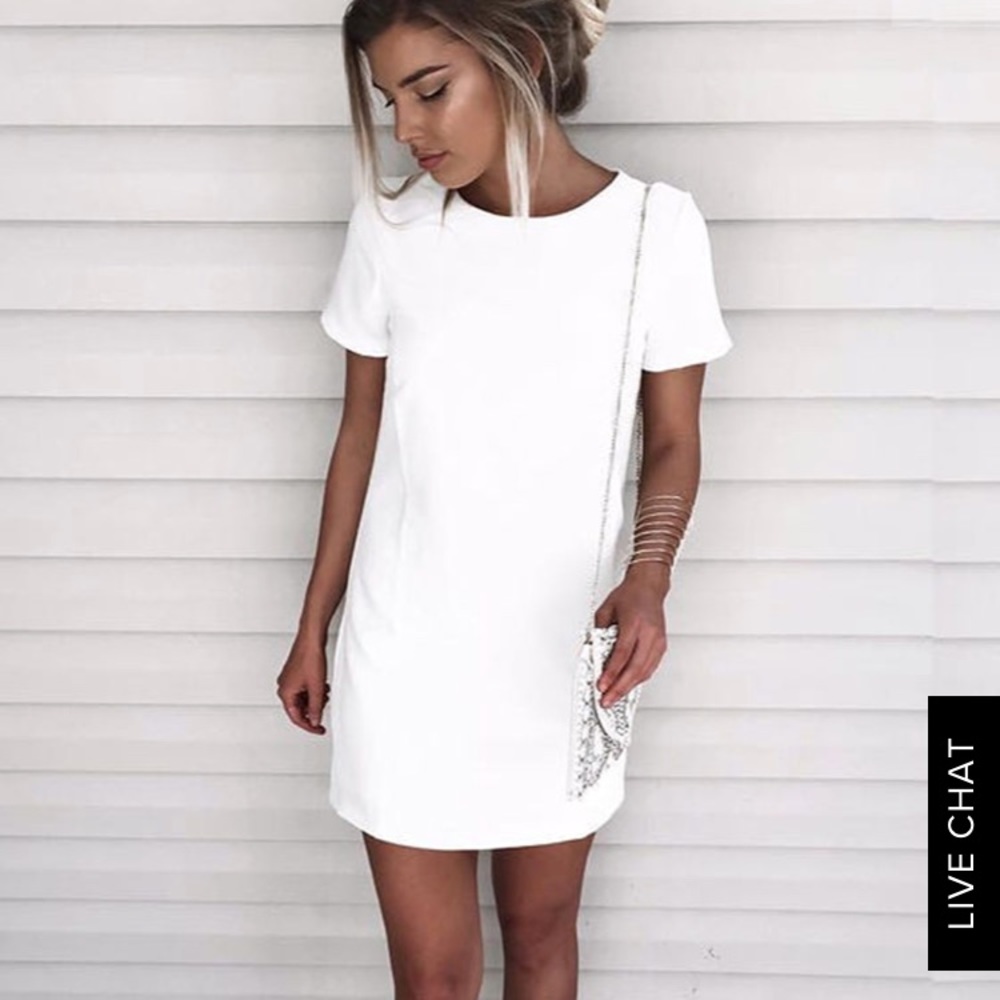 Lulus white dress